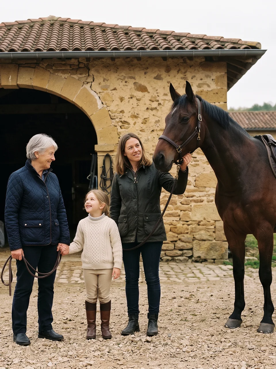 L'équipe, Cavaliers de la Cabriole, centre équestre à Livron-sur-Drôme